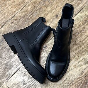 Thursday Boot Company Black Leather Booties